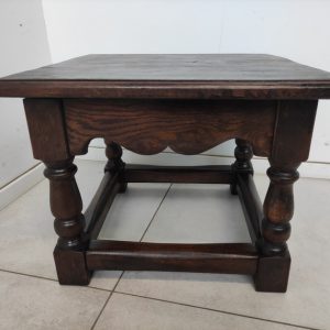 ława stylowa, dębowa stolik k037