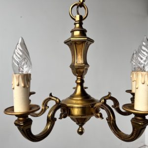 Stylowy żyrandol pięcioramienny k232