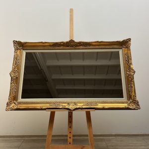 LUSTRO STYLOWE W ZŁOTEJ RAMIE B086