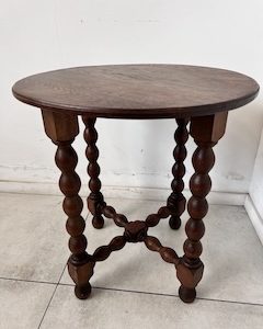 STYLOWY STOLIK OWALNY K065