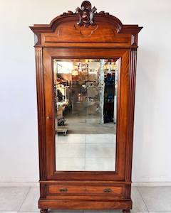 bogimeble.pl SZAFA JEDNODRZWIOWA BIELIŹNIARKA Z 1904 ROKU K105