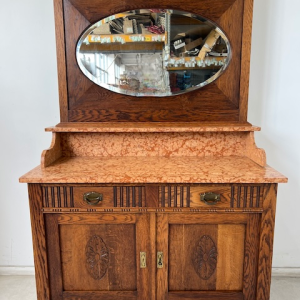 bogimeble.pl KOMODA Z MARMUROWYM BLATEM I LUSTREM K102