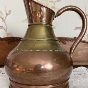 DZBANEK Z MIEDZI I MOSIĄDZU B181