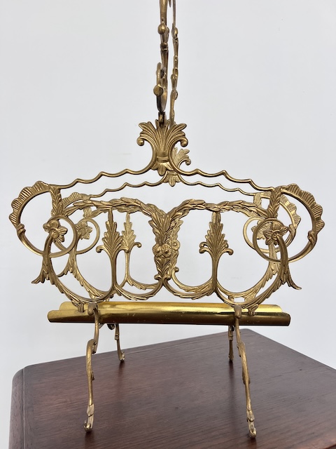 GAZETNIK W KOLORZE ZŁOTYM B127 - obrazek 6