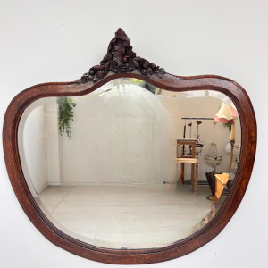 LUSTRO W DĘBOWEJ RAMIE B129