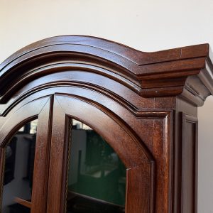 STYLOWA SEKRETERA VINTAGE DREWNIANA DO SALONU I GABINETU RETRO M001