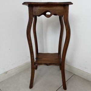 KWIETNIK DĘBOWY VINTAGE STOLIK NA KWIATY RETRO M026