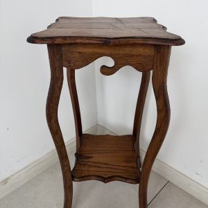 KWIETNIK DĘBOWY VINTAGE STOLIK NA KWIATY RETRO M026