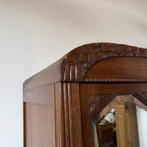 SZAFA ART DECO 1931 ANTYK 3 DRZWI LUSTRA K079