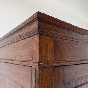 SZAFA DĘBOWA ART DECO Z 1929 R. Z LUSTREM ANTYK M068