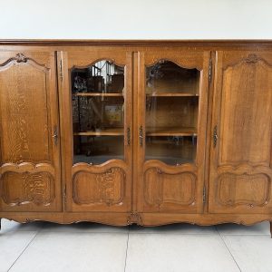 WITRYNA DĘBOWA W STYLU LUDWIKOWSKIM CZTERODRZWIOWA M061