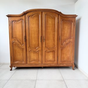 SZAFA CZTERODRZWIOWA W STYLU LUDWIKOWSKIM GARDEROBA VINTAGE M089