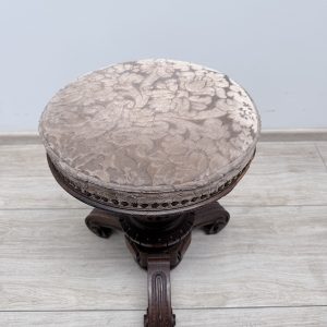 OKRĄGŁY TAPICEROWANY TABORET OBROTOWY B246