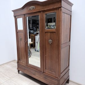 SZAFA DĘBOWA Z LUSTRAMI B240