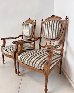 STYLOWE FOTELE W STYLU LUDWIK XVI B066