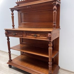 REGAŁ DĘBOWY KOMODA POMOCNIK B124