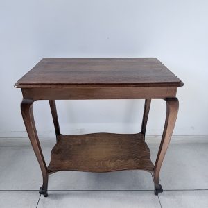 STYLOWY STOLIK/KONSOLKA Z LITEGO DREWNA DĘBOWEGO B256