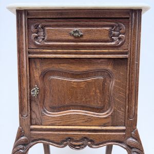 STOLIK NOCNY Z MARMUROWYM BLATEM B255